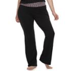 Plus Size So&reg; Bootcut Yoga Pants, Teens, Size: 1xl, Dark Grey
