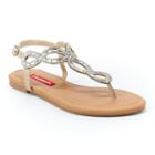 Unionbay Swirl Women's Slingback Sandals, Girl's, Size: 8.5, Silver