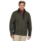 Big & Tall Izod Shaker Fleece Jacket, Men's, Size: 3xl Tall, Dark Grey