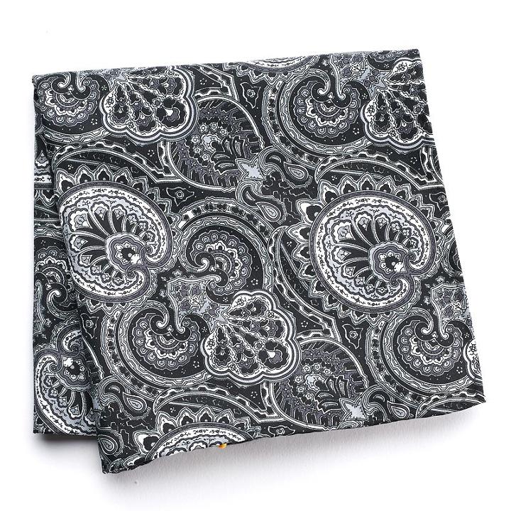 Men's Croft & Barrow&reg; Pocket Square, Black