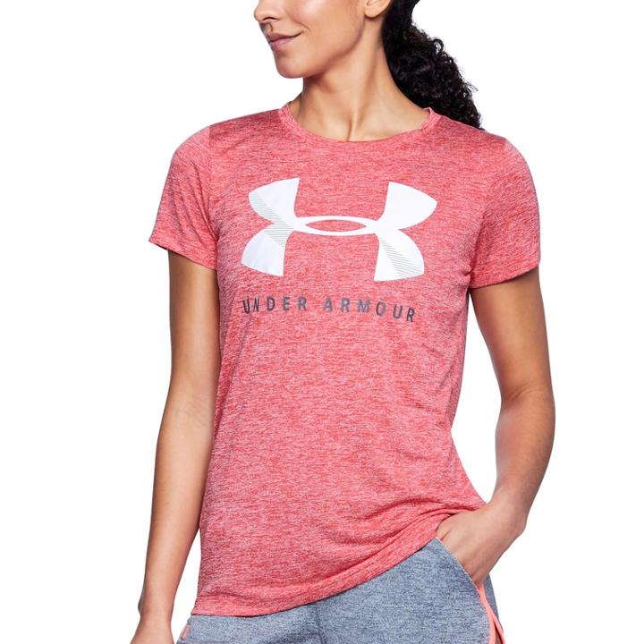 Women's Under Armour Tech Crewneck Twist Graphic Tee, Size: Xs, Gold
