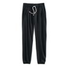 Girls 7-16 & Plus Size So&reg; Cinched Cuff Sweatpants, Size: 12 1/2, Black