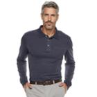 Men's Croft & Barrow&reg; Classic-fit Easy-care Interlock Polo, Size: Small, Drk Purple