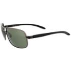 Men's Tek Gear&reg; Polarized Navigator Sunglasses, Grey (charcoal)