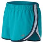 Women's New Balance Accelerate Woven Workout Shorts, Size: Large, Brt Blue