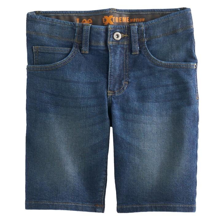 Boys 8-20 Lee Exreme Motion Shorts, Size: 14, Blue