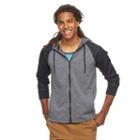 Men's Tony Hawk Colorblock Fleece, Size: Xxl, Med Grey