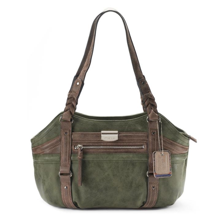 Rosetti Naomi 4-poster Satchel, Women's, Med Green