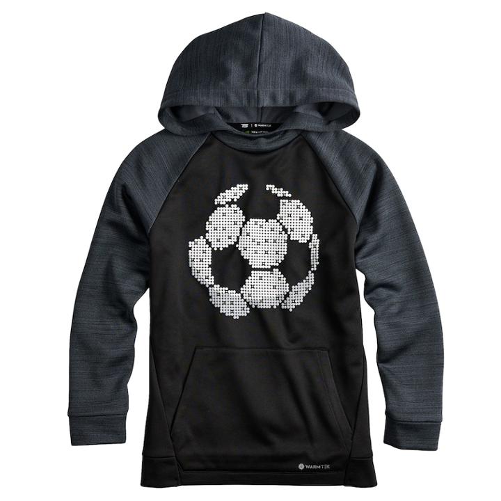 Boys 8-20 Tek Gear&reg; Performance Graphic Hoodie, Size: Large, Oxford