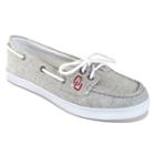 Women's Campus Cruzerz Oklahoma Sooners Kauai Boat Shoes, Size: 11, Grey