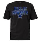 Men's Dallas Cowboys Toned Up Tee, Size: Medium, Black