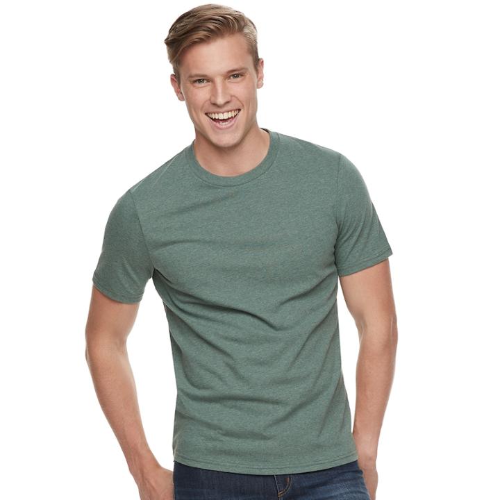 Men's Urban Pipeline&reg; Ultimate Heather Tee, Size: Medium, Med Green