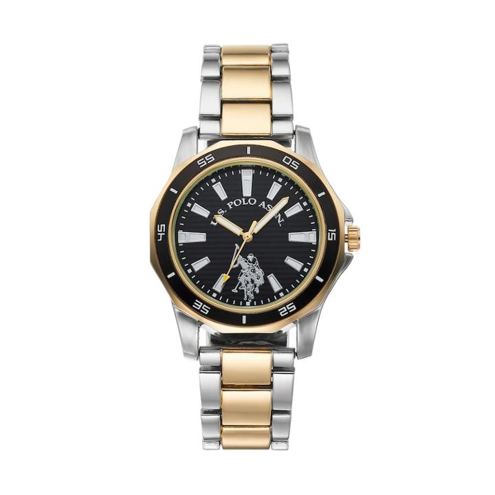 U.s. Polo Assn. Men's Two Tone Watch - Usc80474, Size: Large, Multicolor