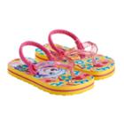 Toddler Girl Paw Patrol Skye & Everest Flower Thong Flip-flops, Size: 9-10, Med Pink