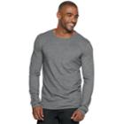 Men's Marc Anthony Essential Slim-fit Crewneck Sweater, Size: Medium, Dark Grey