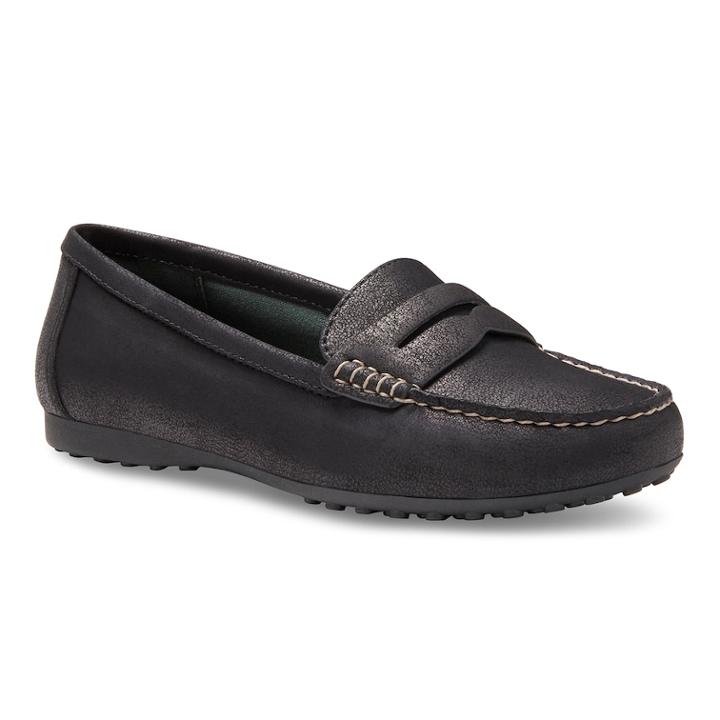 Eastland Montana Women's Penny Loafers, Size: Medium (6.5), Black