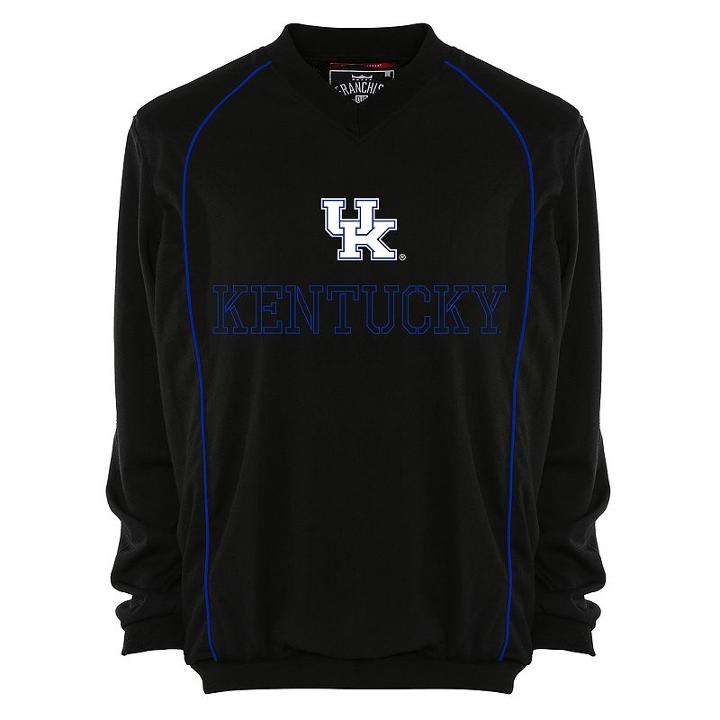 Men's Franchise Club Kentucky Wildcats Thermatec Pullover, Size: 4xl, Black