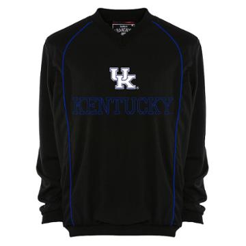 Men's Franchise Club Kentucky Wildcats Thermatec Pullover, Size: 4xl, Black
