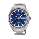 Seiko Men's Recraft Stainless Steel Automatic Watch - Snkn41, Size: Large, Grey