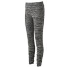 Women's Juicy Couture Marled Leggings, Size: Xl, Black