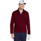 Men's Izod Hydra Shield Stretch Quarter-zip Golf Pullover, Size: Medium, Red