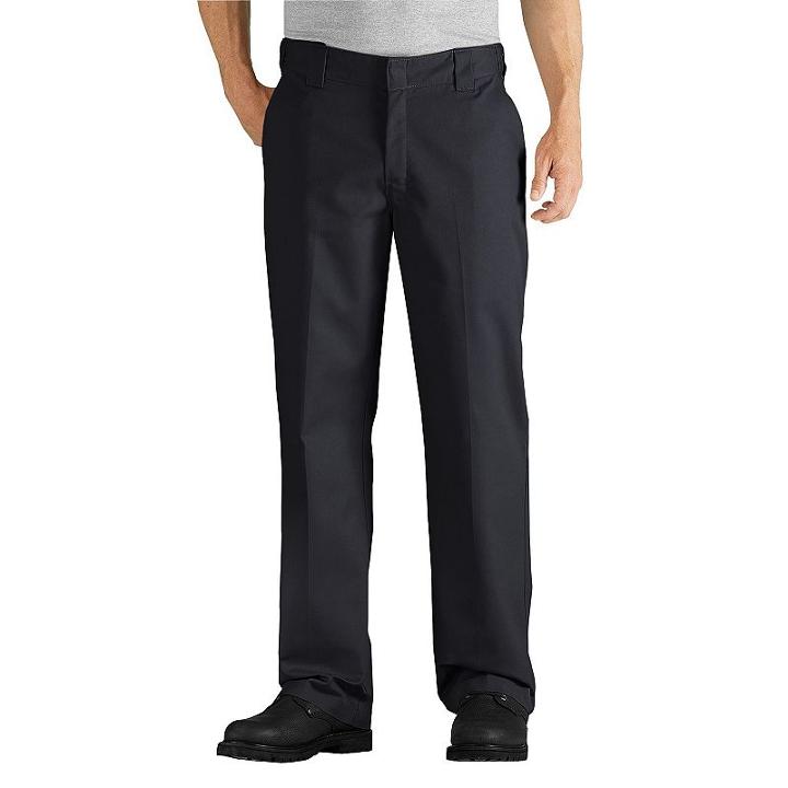 Dickies Relaxed Straight Comfort-waist Pants - Men, Size: 32x30, Black