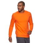 Men's Tek Gear&reg; Crew Fleece, Size: Xl, Med Orange