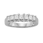 14k White Gold 1-ct. T.w. Igl Certified Diamond Wedding Ring, Women's, Size: 9