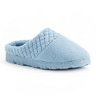 Muk Luks Women's Clog Slippers, Size: Medium, Blue