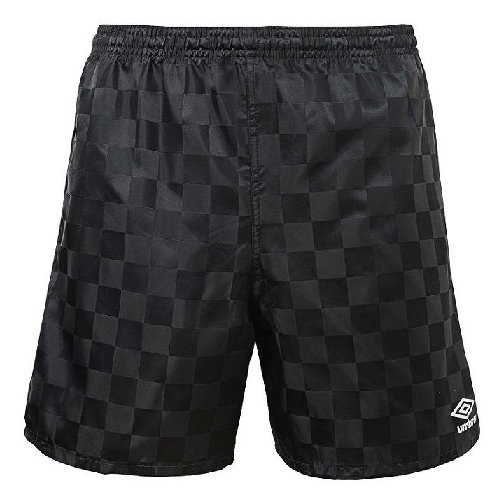 Boys 8-20 Umbro Checkboard Shorts, Boy's, Size: Xl(18/20), Black