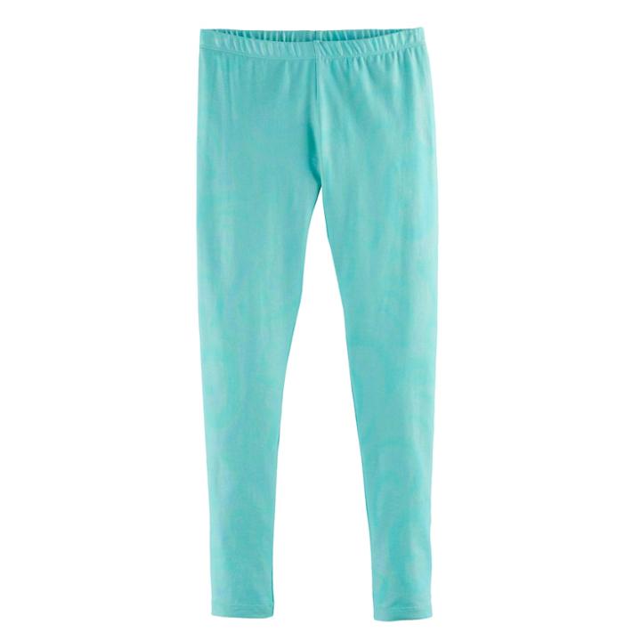 Girls 7-16 & Plus Size Full Length Leggings, Size: 12, Turquoise/blue (turq/aqua)