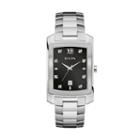 Bulova Men's Diamond Stainless Steel Watch - 96d125, Grey