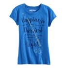 Girls 7-16 Harry Potter Glitter Wand & Glasses Graphic Tee, Girl's, Size: Medium, Blue Other