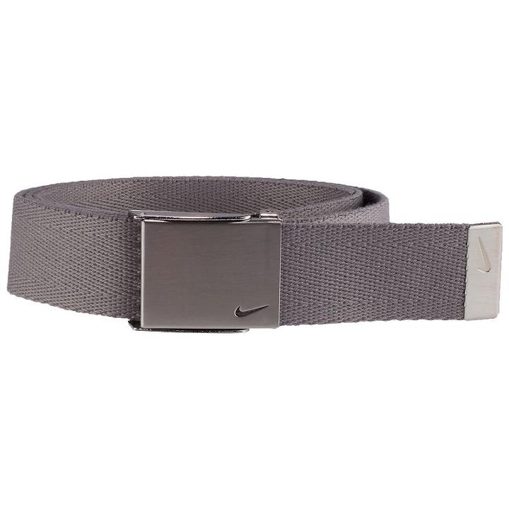 Men's Nike Golf Single Web Belt, Grey (charcoal)