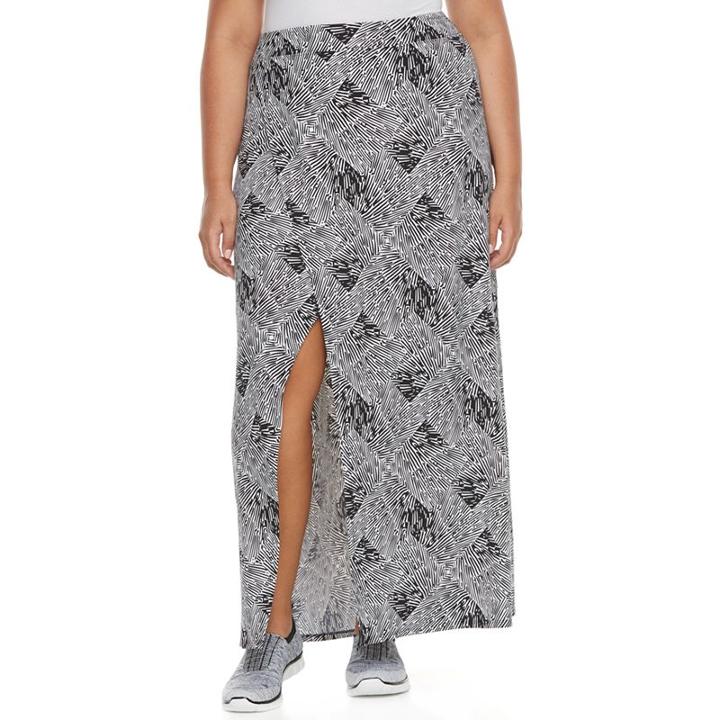 Plus Size Soybu Resort Maxi Skirt, Women's, Size: 2xl, White Oth