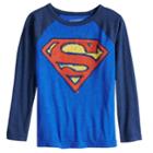 Boys 4-12 Jumping Beans&reg; Superman Raglan Graphic Tee, Size: 12, Med Blue