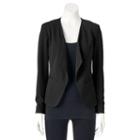 Women's Apt. 9&reg; Structured Blazer, Size: 6, Black