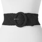 Women's Apt. 9&reg; Basket Weave Stretch Belt, Size: S-m, Black