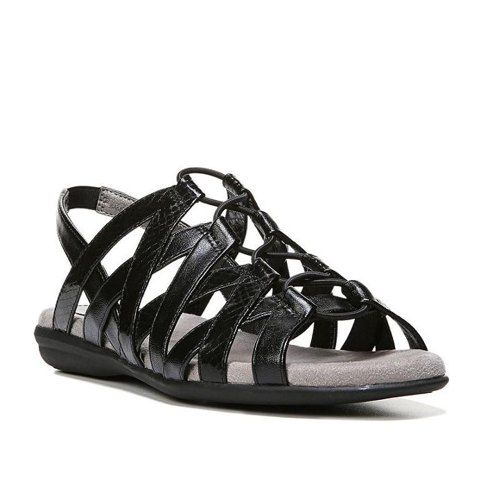 Lifestride Behave Women's Sandals, Size: 11 Wide, Black