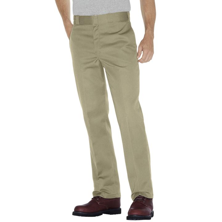 Men's Dickies Flex Work Pants, Size: 36x30, Dark Beige