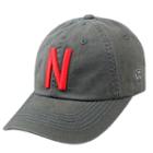 Adult Top Of The World Nebraska Cornhuskers Crew Baseball Cap, Men's, Grey (charcoal)