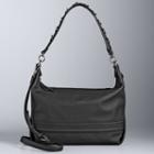 Simply Vera Vera Wang Lorimer O-ring Shoulder Bag, Women's, Black