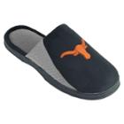 Men's Texas Longhorns Scuff Slippers, Size: Medium, Black