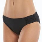Plus Size Women's Apt. 9&reg; Shirred Side Scoop Bottoms, Size: 1xl, Grey (charcoal)