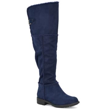 Style Charles By Charles David Connor Women's Over-the-knee Boots, Size: 6, Blue (navy)