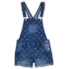 Girls 7-16 So&reg; Americana Shortalls, Size: 7, Brt Pink