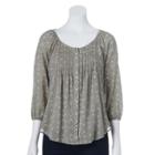 Sonoma Goods For Life&trade; Pintuck Peasant Top Set - Women's, Size: Xl, Green