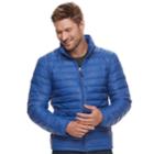 Men's Heat Keep Nano Modern-fit Packable Puffer Jacket, Size: Xxl, Light Blue