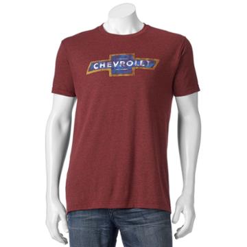 Men's Chevrolet Logo Tee, Size: Medium, Red Other