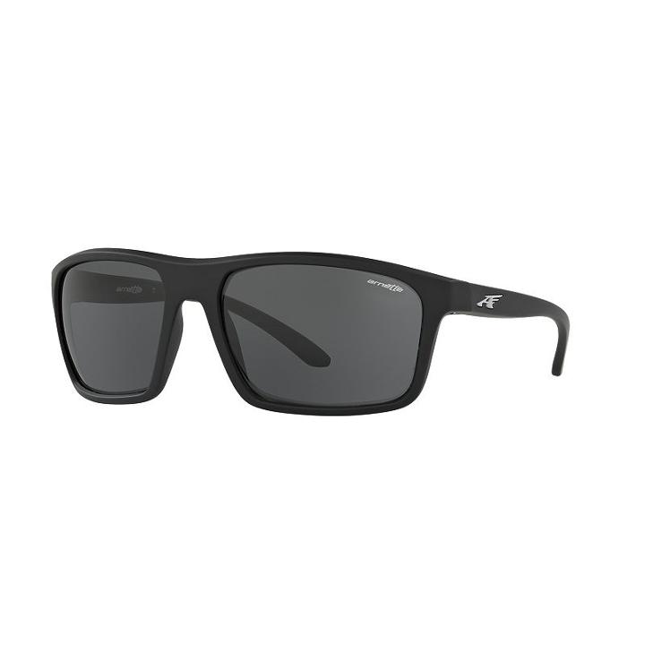 Arnette An4229 61mm Sandbank Square Sunglasses, Men's, Dark Grey